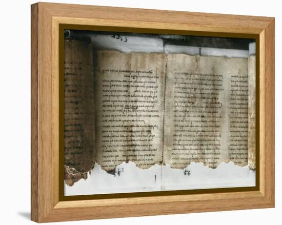 Dead Sea Scroll-null-Framed Premier Image Canvas