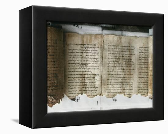 Dead Sea Scroll-null-Framed Premier Image Canvas