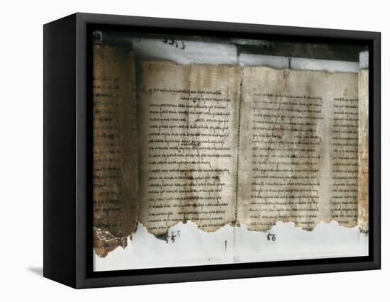 Dead Sea Scroll-null-Framed Premier Image Canvas