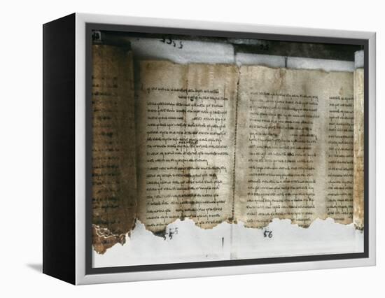 Dead Sea Scroll-null-Framed Premier Image Canvas