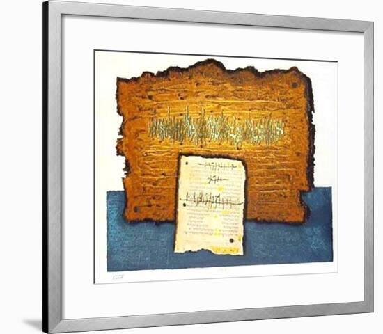 Dead Sea Scrolls-Moshé Castel-Framed Premium Edition