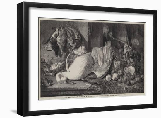 Dead Swan, Game, and Fruit-William Duffield-Framed Giclee Print