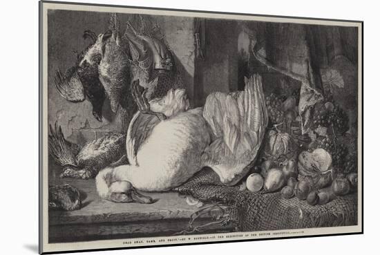 Dead Swan, Game, and Fruit-William Duffield-Mounted Giclee Print