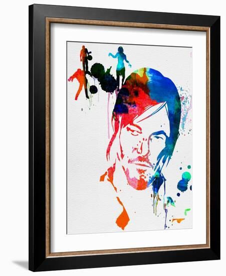 Dead Watercolor-Lora Feldman-Framed Art Print