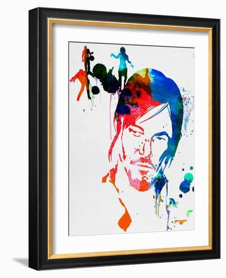 Dead Watercolor-Lora Feldman-Framed Art Print