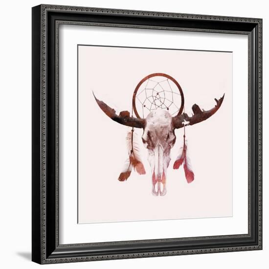 Deadly Desert-Robert Farkas-Framed Art Print