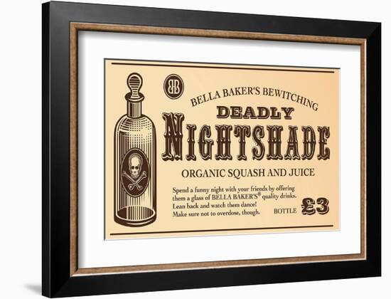 Deadly Nightshade-null-Framed Art Print