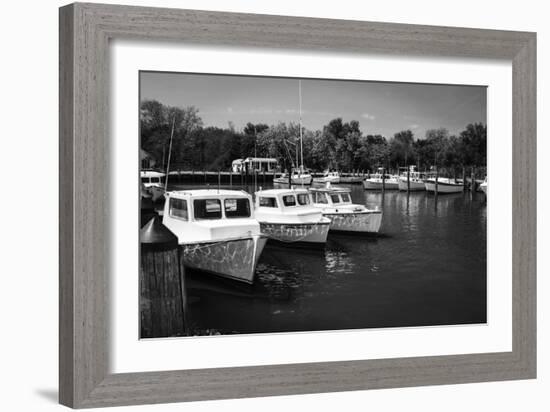 Deadrise Boats-Alan Hausenflock-Framed Photographic Print