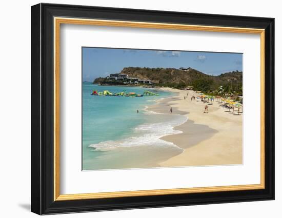 Deadwood Beach, Antigua, Antigua and Barbuda, Leeward Islands-Tony Waltham-Framed Photographic Print