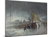 Deal Lugger Putting off in a Storm-George Henry Andrews-Mounted Giclee Print