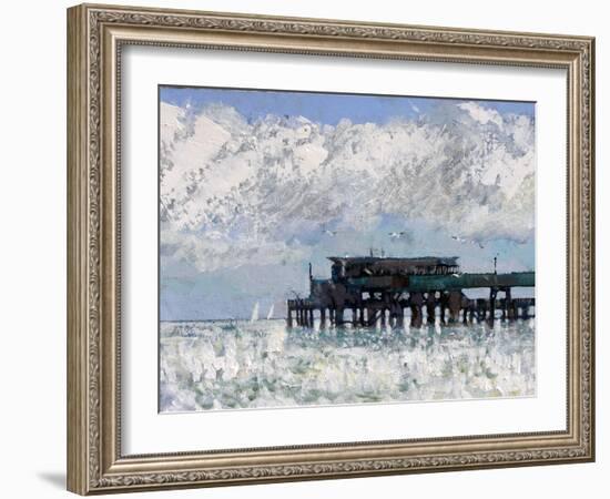 Deal Pier 2013 2007-Clive Metcalfe-Framed Giclee Print