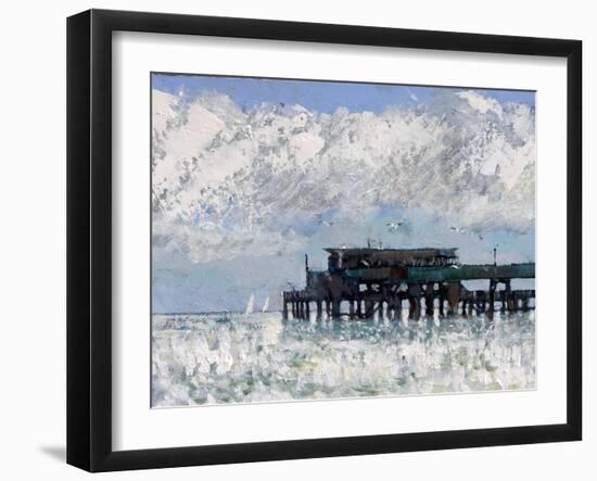 Deal Pier 2013 2007-Clive Metcalfe-Framed Giclee Print