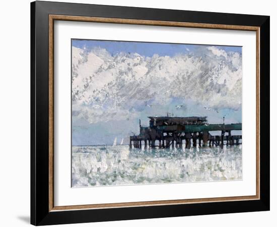 Deal Pier 2013 2007-Clive Metcalfe-Framed Giclee Print