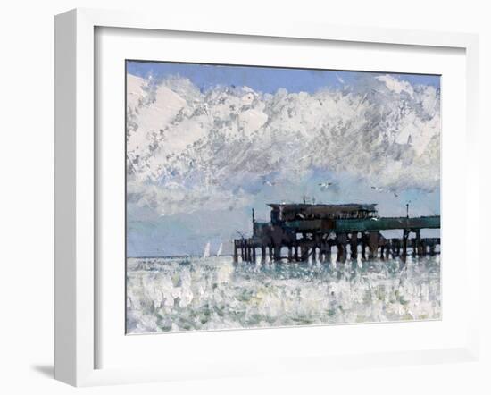 Deal Pier 2013 2007-Clive Metcalfe-Framed Giclee Print