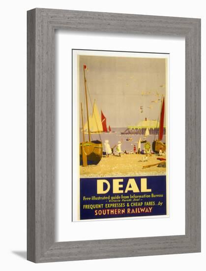 Deal Southern Railways-null-Framed Art Print