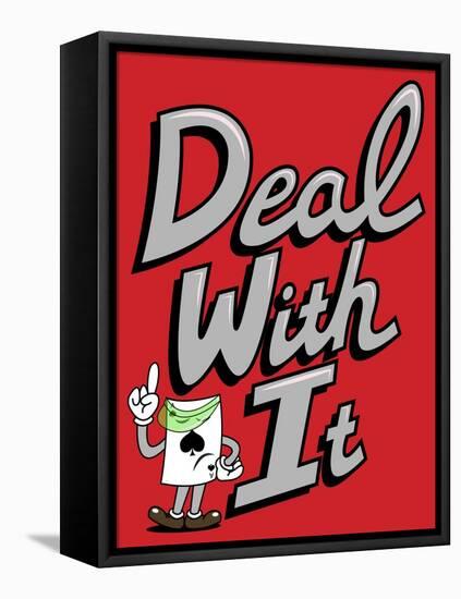 Deal with It-Steven Wilson-Framed Premier Image Canvas