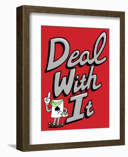 Deal with It-Steven Wilson-Framed Giclee Print