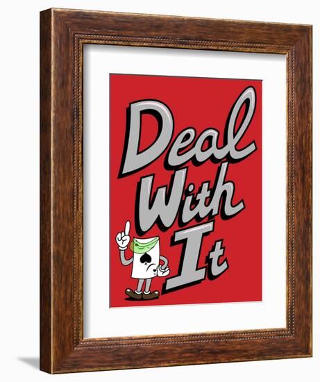 Deal with It-Steven Wilson-Framed Giclee Print