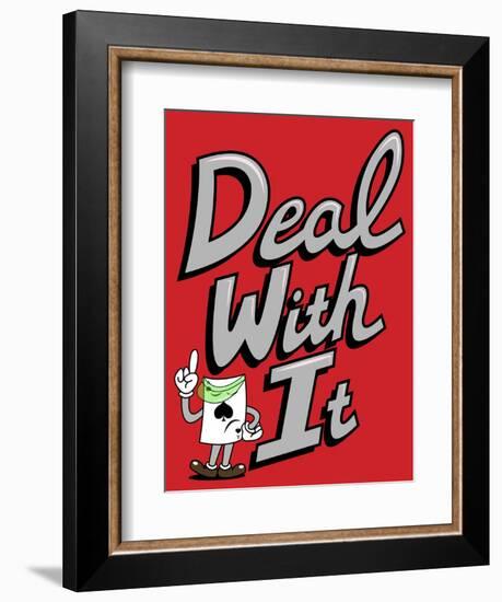 Deal with It-Steven Wilson-Framed Giclee Print