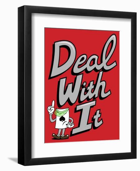 Deal with It-Steven Wilson-Framed Giclee Print