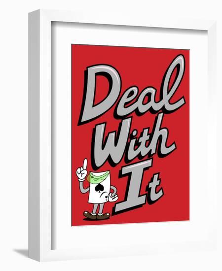 Deal with It-Steven Wilson-Framed Giclee Print