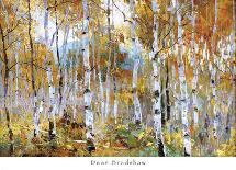 Golden Poppies-Dean Bradshaw-Framed Giclee Print