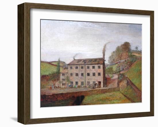 Dean Clough Mill, Bowling Dyke-Richard Drummond-Framed Giclee Print