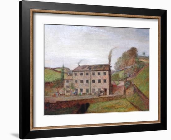 Dean Clough Mill, Bowling Dyke-Richard Drummond-Framed Giclee Print