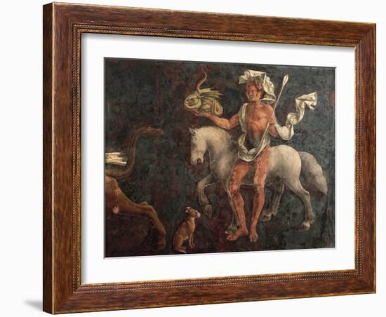 Dean, Detail from Sign of Taurus, Scene from Month of April-Francesco del Cossa-Framed Giclee Print