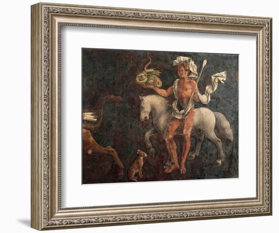 Dean, Detail from Sign of Taurus, Scene from Month of April-Francesco del Cossa-Framed Giclee Print