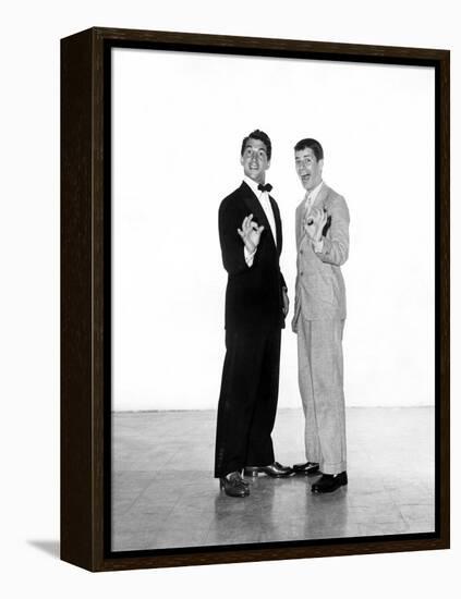 Dean Martin and Jerry Lewis, 1951-null-Framed Stretched Canvas