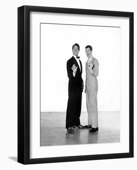 Dean Martin and Jerry Lewis, 1951-null-Framed Photo