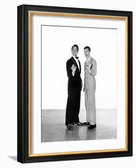 Dean Martin and Jerry Lewis, 1951-null-Framed Photo