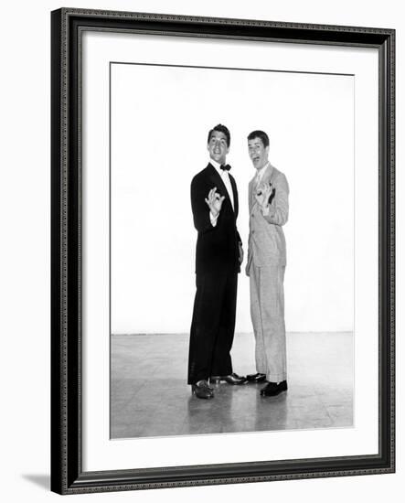 Dean Martin and Jerry Lewis, 1951-null-Framed Photo