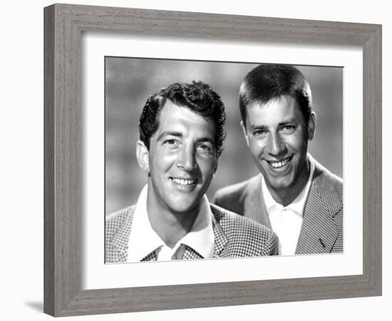 Dean Martin and Jerry Lewis, Early 1950s-null-Framed Photo