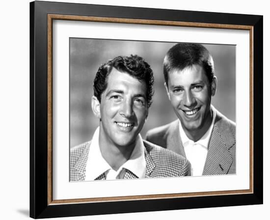 Dean Martin and Jerry Lewis, Early 1950s-null-Framed Photo