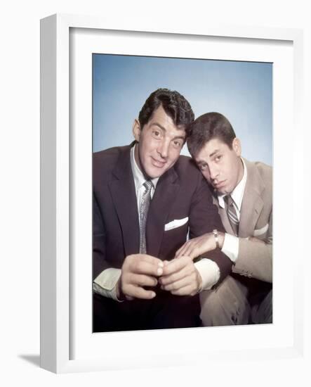 DEAN MARTIN AND JERRY LEWIS in the 50's (photo)-null-Framed Photo