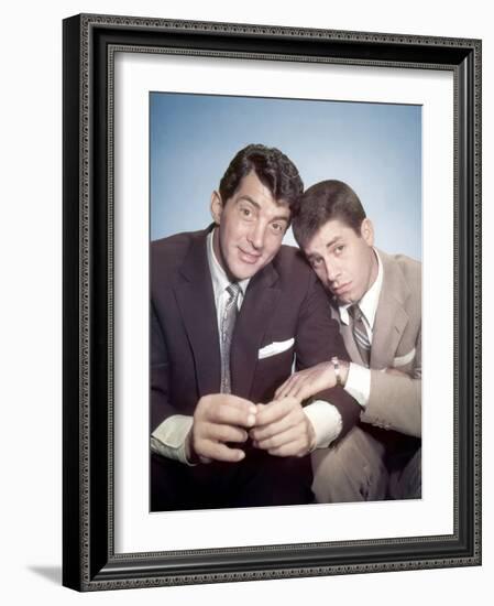 DEAN MARTIN AND JERRY LEWIS in the 50's (photo)-null-Framed Photo