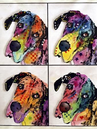 great dane canvas art