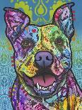 Thoughtful Pitbull-Dean Russo-Giclee Print