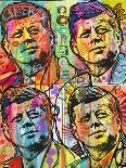 JFk 4 up-Dean Russo -Exclusive-Giclee Print