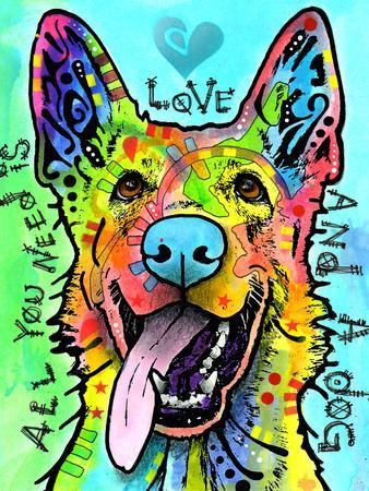 Love and a Dog' Giclee Print - Dean Russo | Art.com