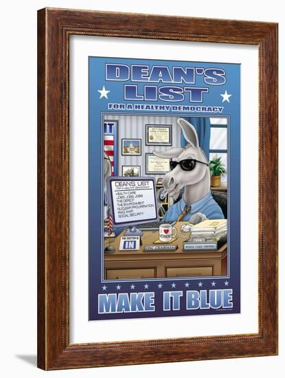 Dean's List-Richard Kelly-Framed Art Print