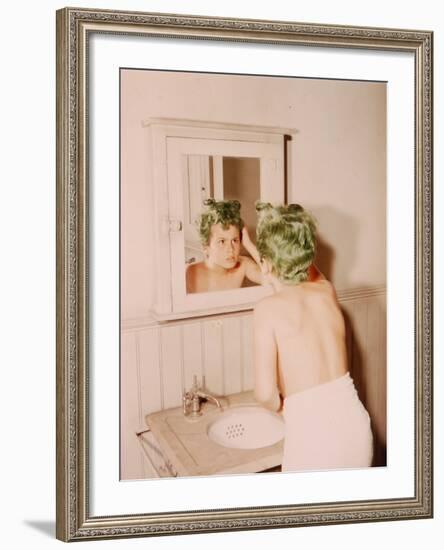 Dean Stockwell in the Movie "The Boy with Green Hair"-Bob Landry-Framed Premium Photographic Print