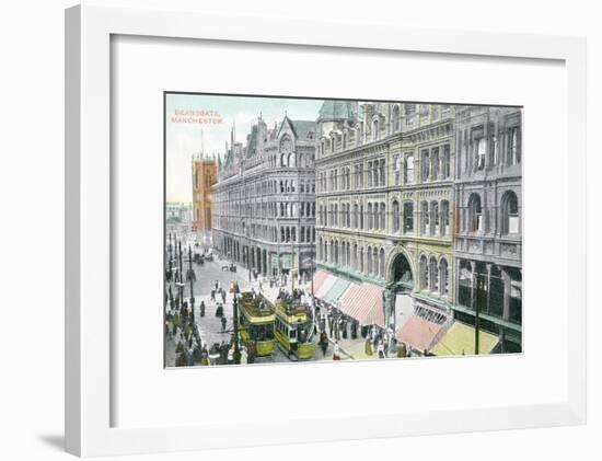 Deansgate, Manchester-null-Framed Giclee Print