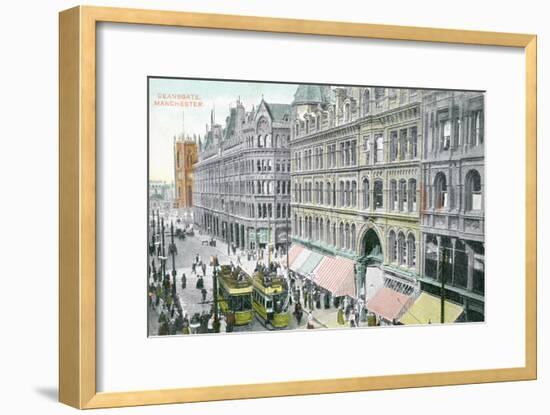 Deansgate, Manchester-null-Framed Giclee Print