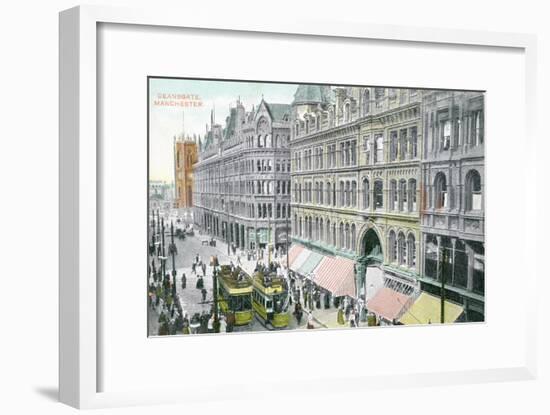 Deansgate, Manchester-null-Framed Giclee Print