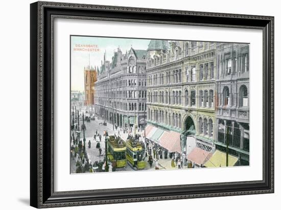 Deansgate, Manchester-null-Framed Giclee Print