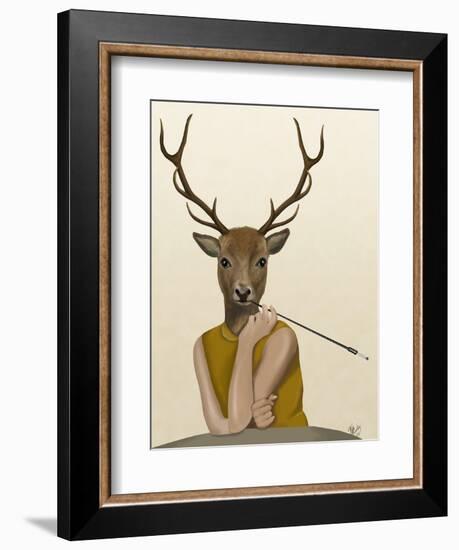 Dear Audrey-Fab Funky-Framed Art Print