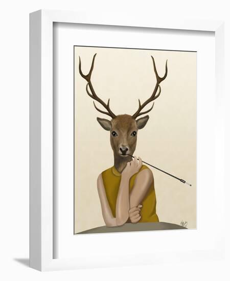 Dear Audrey-Fab Funky-Framed Art Print